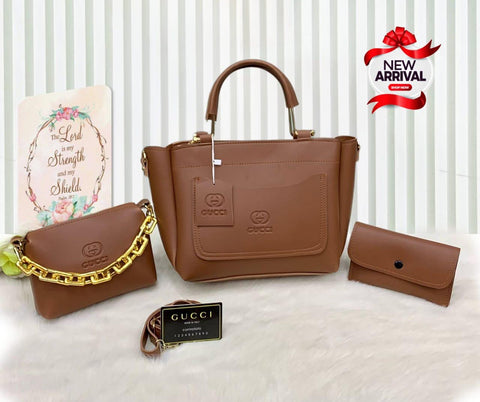 GUCCI  3 Pcs Bag Set