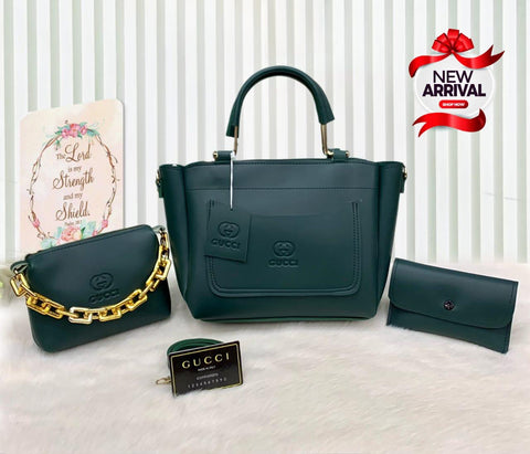 GUCCI  3 Pcs Bag Set