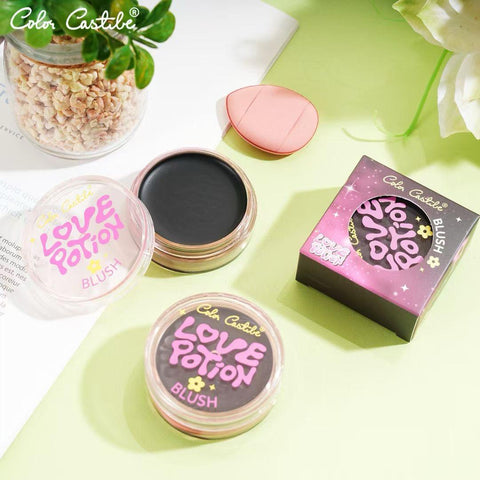 Color Castle Highly Pigment Black Color-Changing vegan Blush