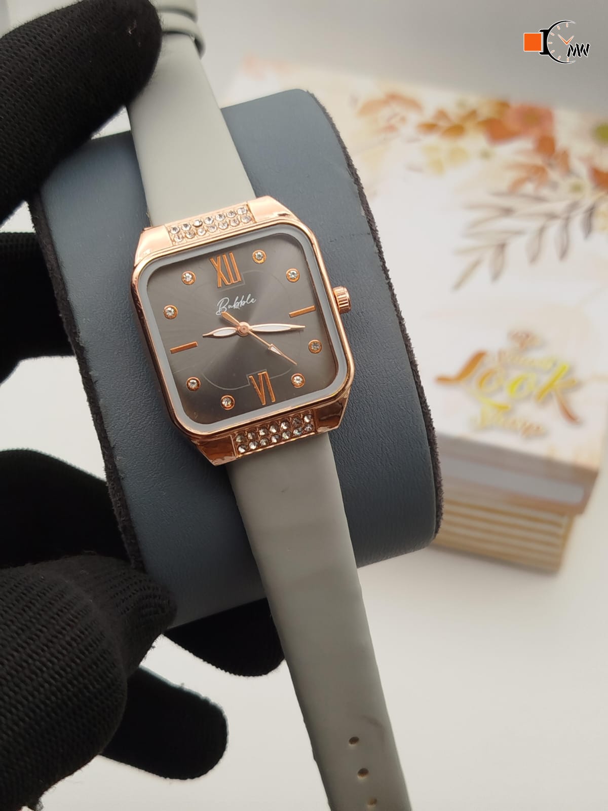 Square Shape Women Watch With Straps