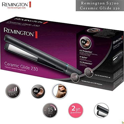 Remington- S3700 Ceramic Glide 230 Hair Straightener