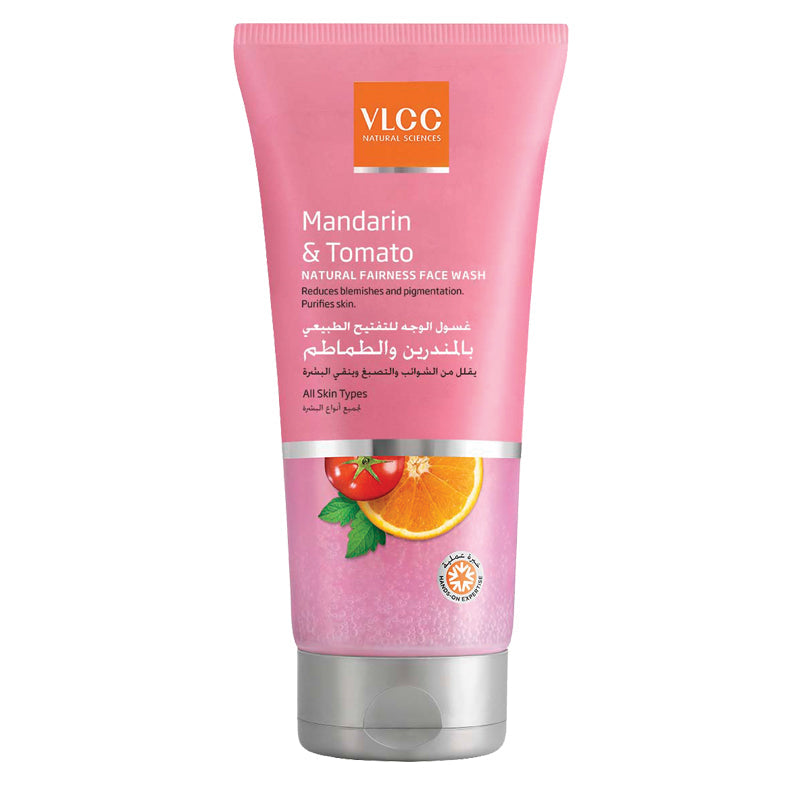 VLCC Mandarin & Tomato Natural Fairness Face Wash 150ml