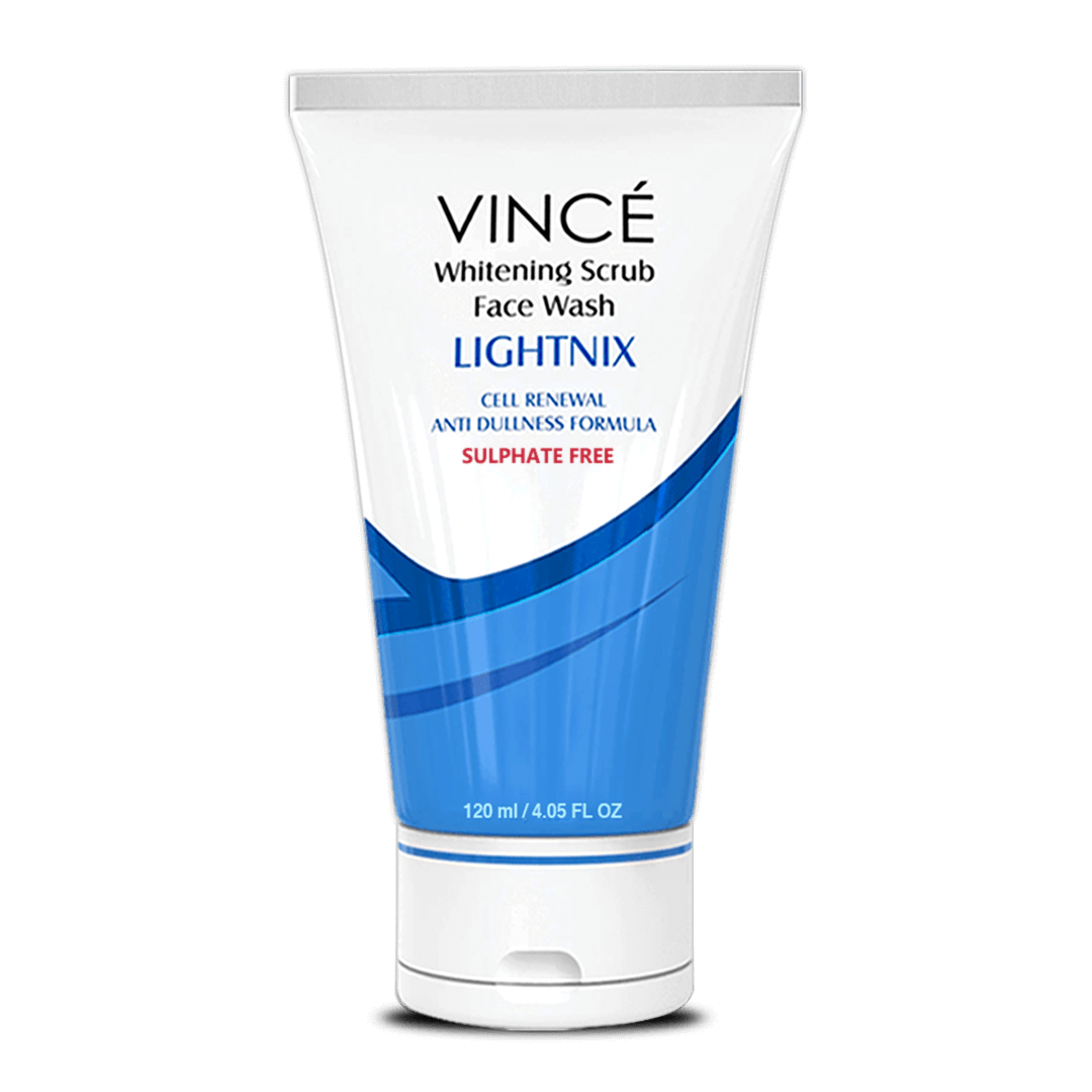 Vince - LIGHTNIX Whitening Scrub Face Wash