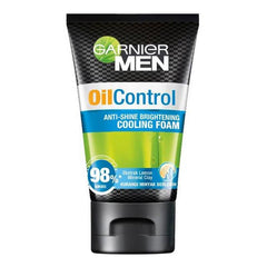 GARNIER Men Oil Control Anti-Shine Brightening Cooling Foam - 100ml