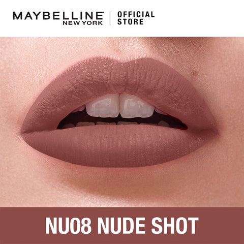 Maybelline New York- Sensational Liquid Matte NU08 Nude Shot