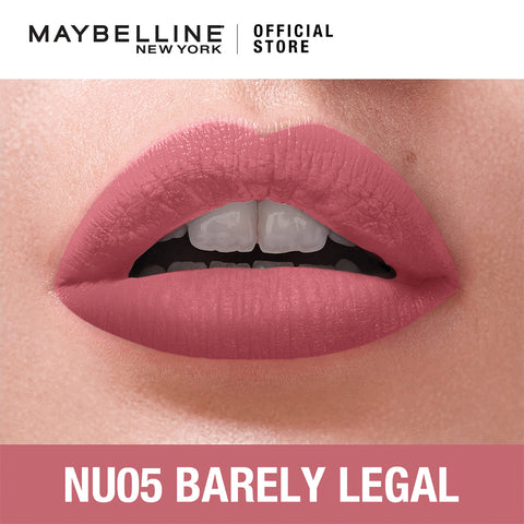 Maybelline New York- Sensational Liquid Matte NU05 Barely Legal