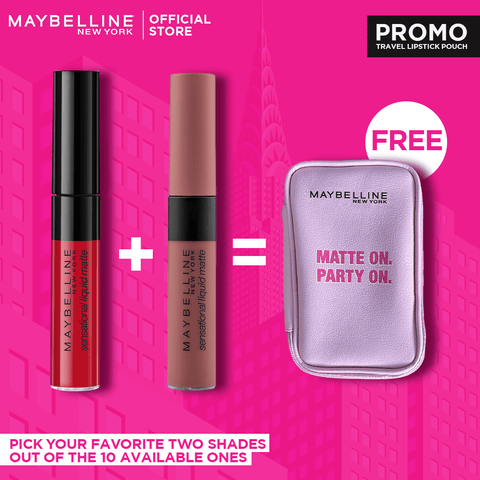 Maybelline New York- Color Sensational Liquid Matte- NU02 Strip It Off