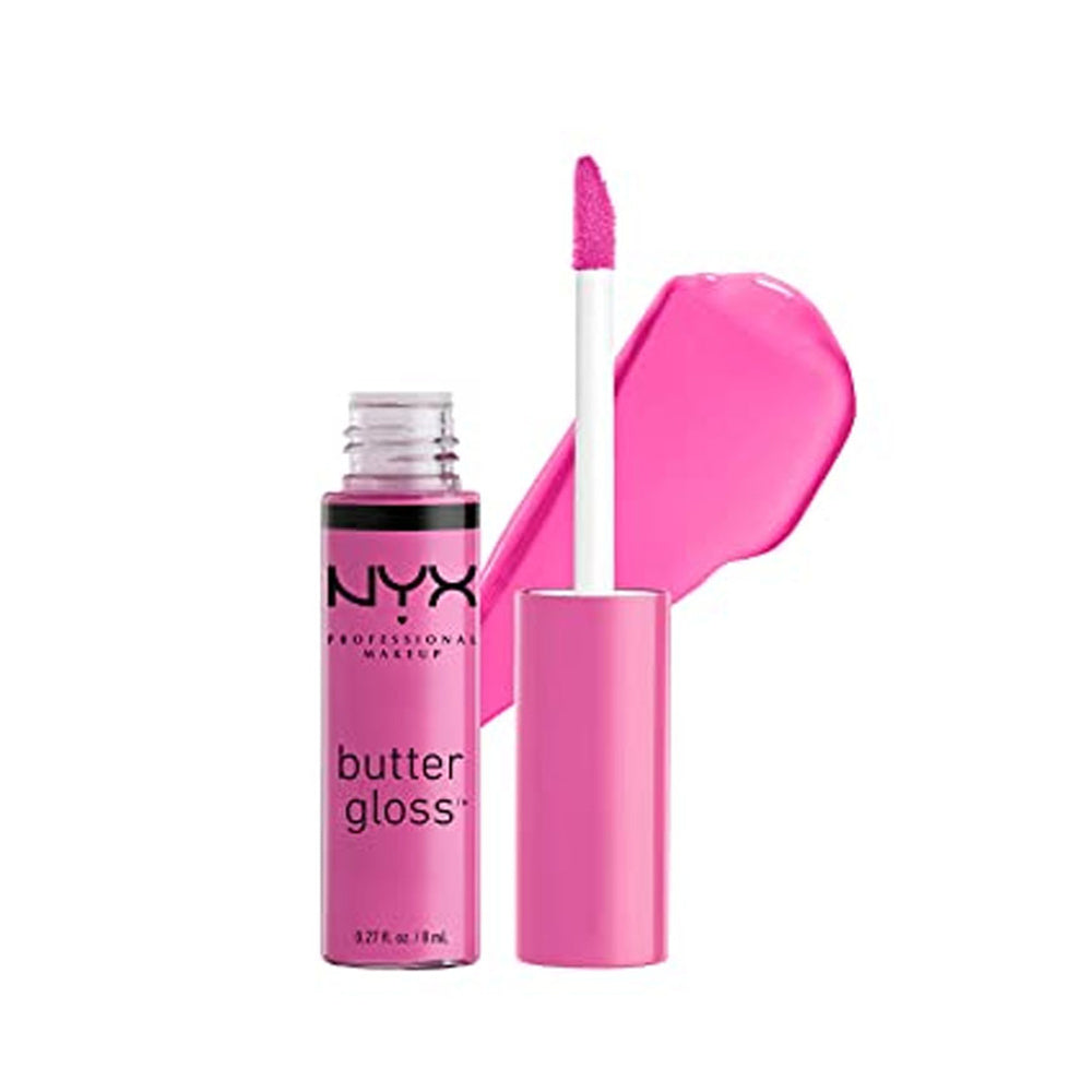 NYX Cosmetics - Butter Lip Gloss - 26 Cotton Candy Cult Fave Buttery Gloss