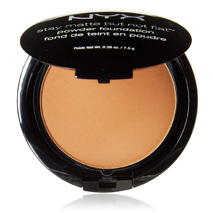 NYX Professional Makeup- Stay Matte But Not Flat Powder Foundation- Cocoa, 0.26 Ounce, 7.5 g by LOreal CPD priced at #price# | Bagallery Deals