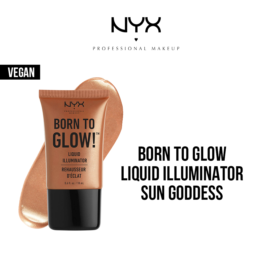NYX Professional Makeup- Born To Glow Liquid Illuminator Sun Goddes