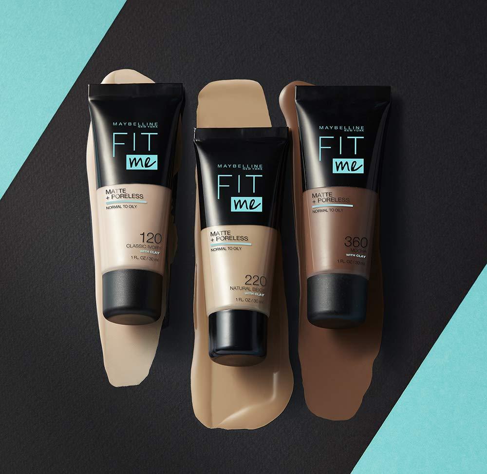 Maybelline New York Fit Me Matte + Poreless Face Foundation Ivory 115 30 ml