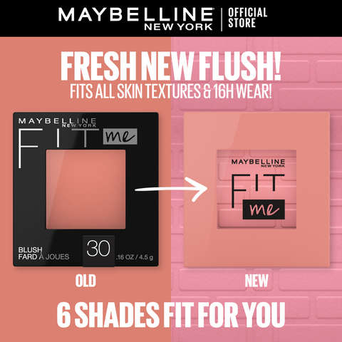 Maybelline New York- Fit Me Blush, 35 Coral 0.16 fl oz.