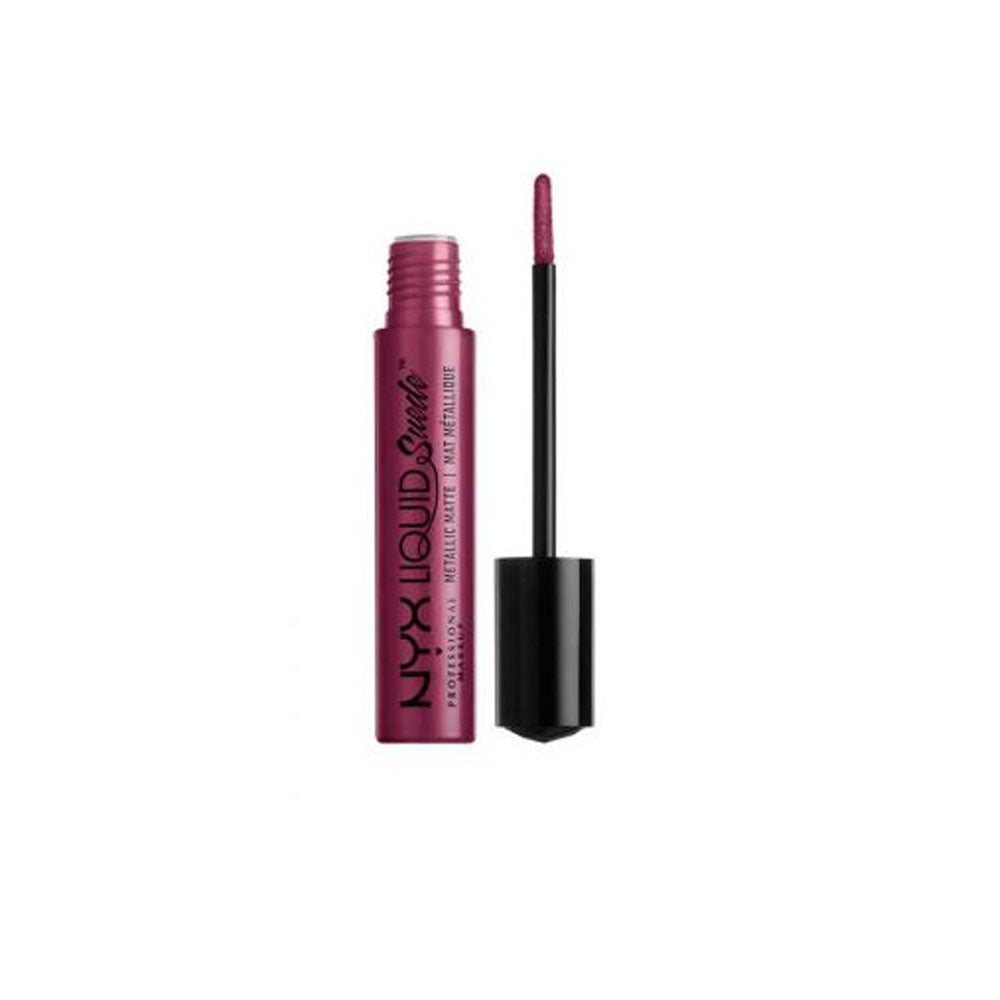 NYX Professional Makeup- Liquid Suede Metallic Matte - 35 Biker Babe - LSCL35