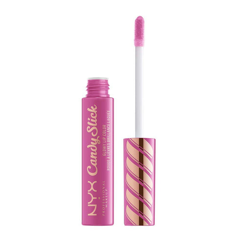 NYX Professional Makeup- Candy Slick Glowy Lip Color- Birthday Sprinkles Full Coverage Lip Gloss, 22.68g