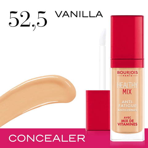 Bourjois Healthy Mix Anti-Fatigue Concealer, 52.5 Vanilla, 7.8ml