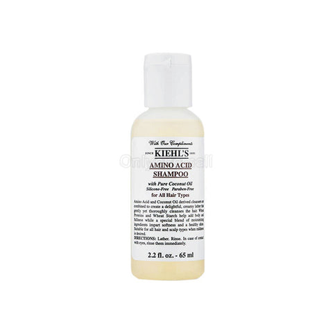 Kiehl s Amino Acid Shampoo With Pure Coconut Oil 65ml
