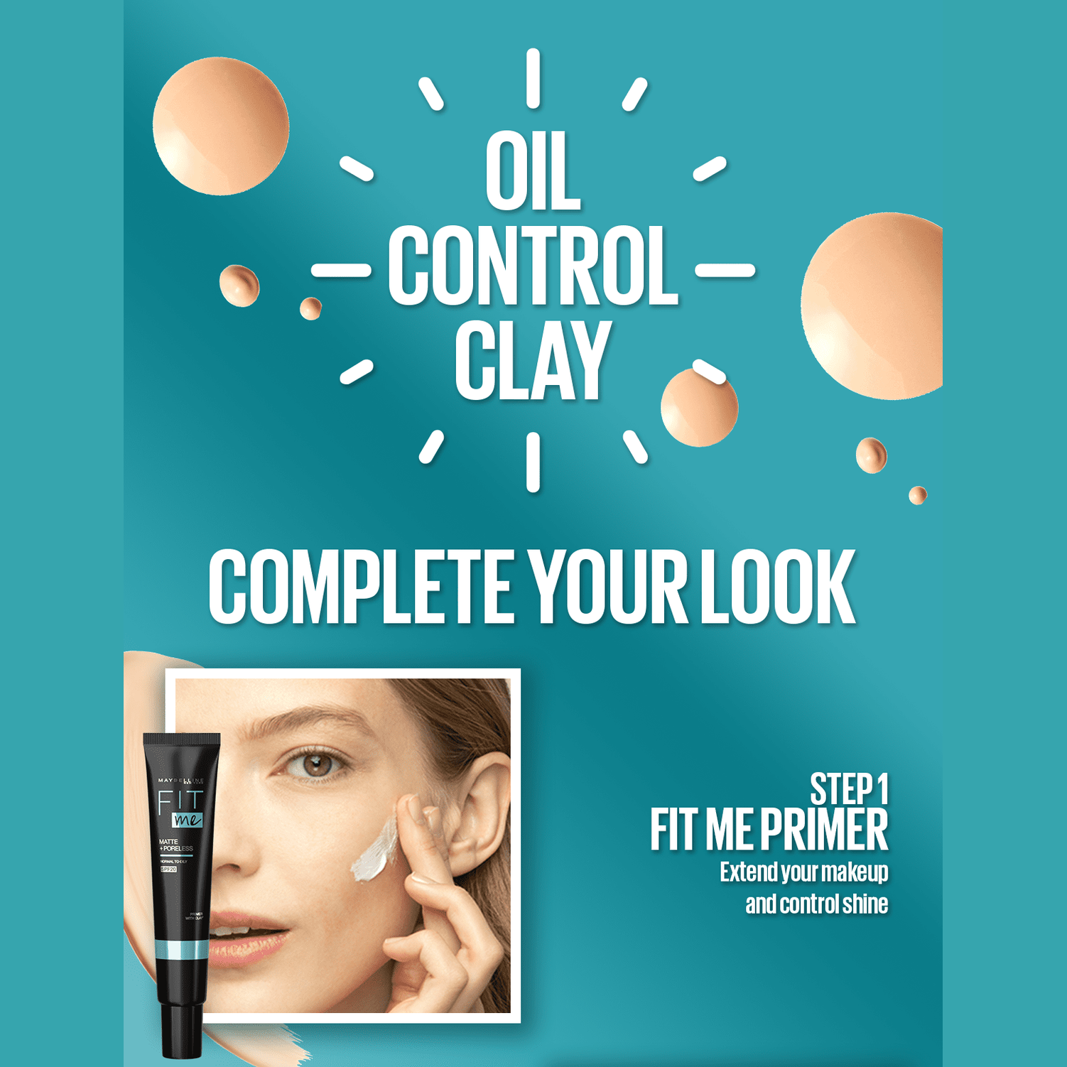 Maybelline New York- New Fit Me Matte + Poreless Liquid Foundation SPF 22 - 130 Buff Beige 30ml - For Normal to Oily Skin