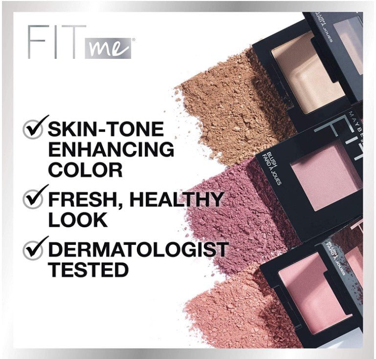 Maybelline New York- Fit Me Mono Blush 15 Nude