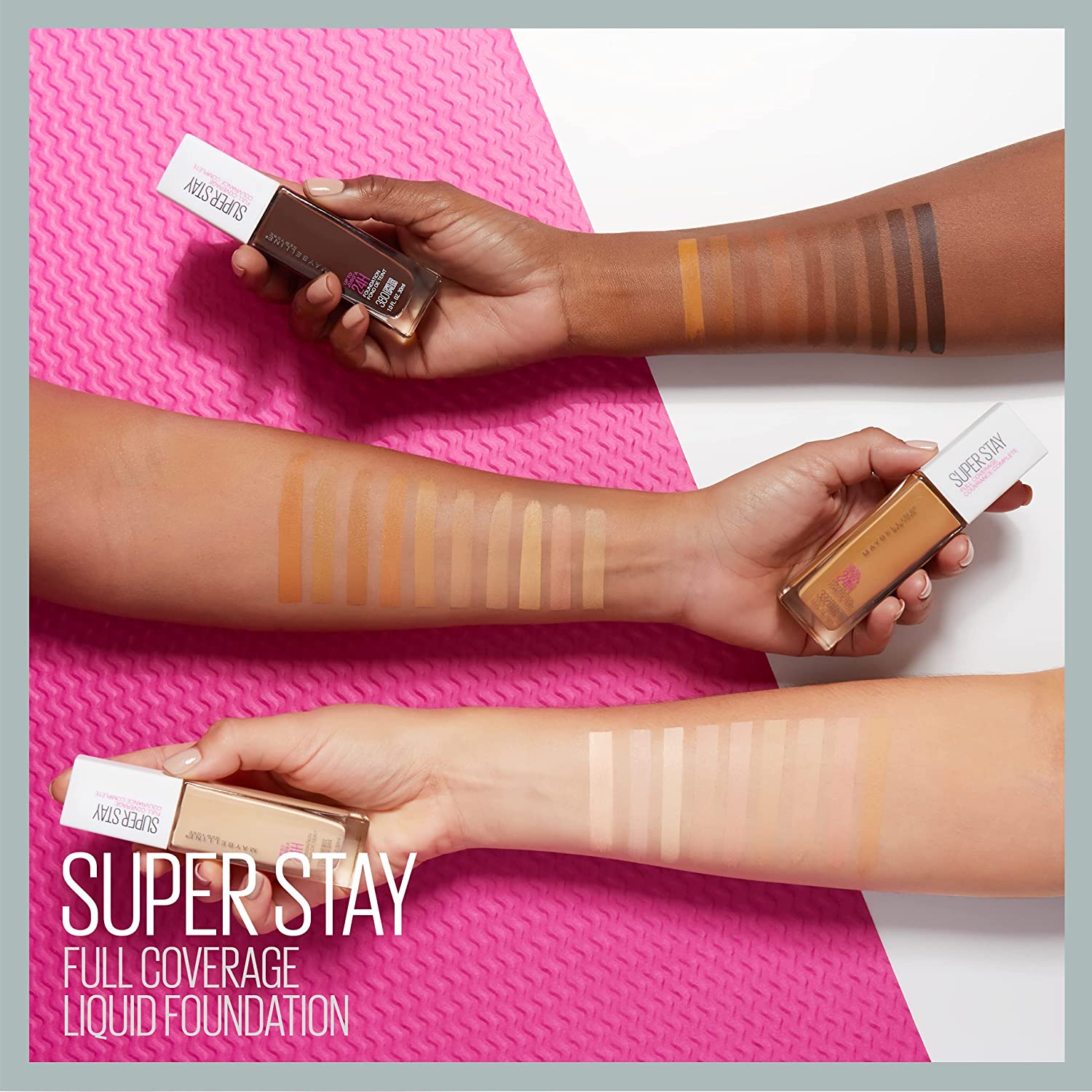 Maybelline New York- Superstay 24H Full Coverage Liquid Foundation - 220 Natural Beige