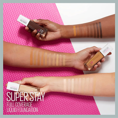 Maybelline New York- Superstay 24H Full Coverage Liquid Foundation - 220 Natural Beige