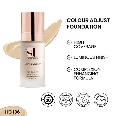 ST London - Color Adjust High Coverage Foundation